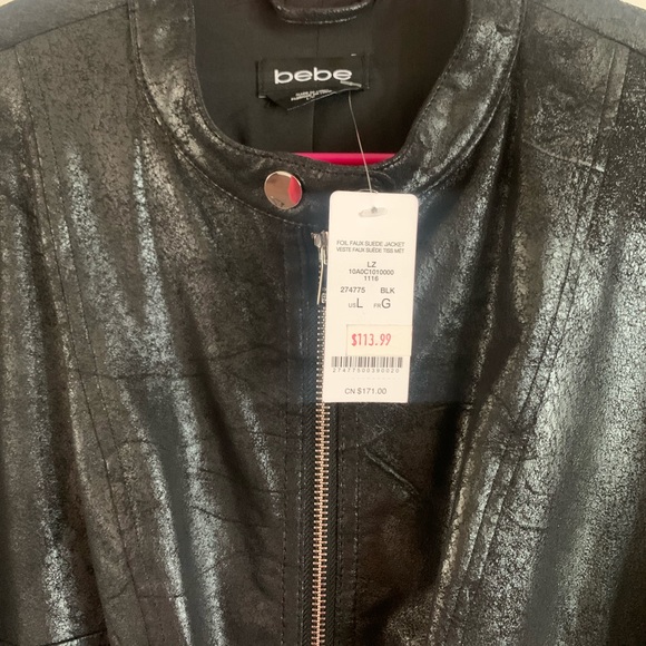 8️⃣5️⃣ Beautiful BRAND NEW TAGS ON BEBE jacket - Picture 3 of 6